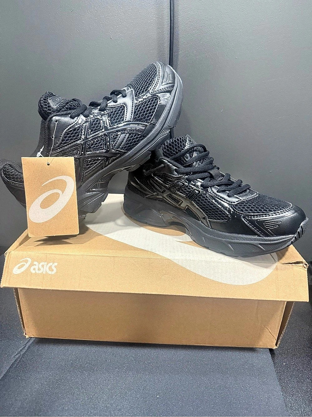 ASICS GT-2160 Black Pure Silver Athletic Shoes Black